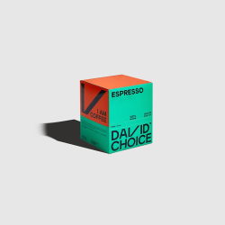 Custom Coffee Box in great color combination