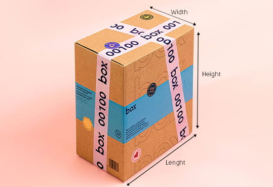 lenght width height of box