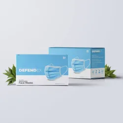 Custom Health Care Mask Boxes
