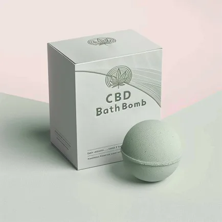 1Custom CBD Bath Bomb Boxes