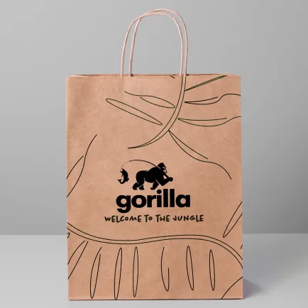 Custom Brown Paper Bags