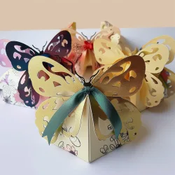 Custom Butterfly Gift Boxes