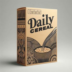 Custom Cardboard Cereal Boxes