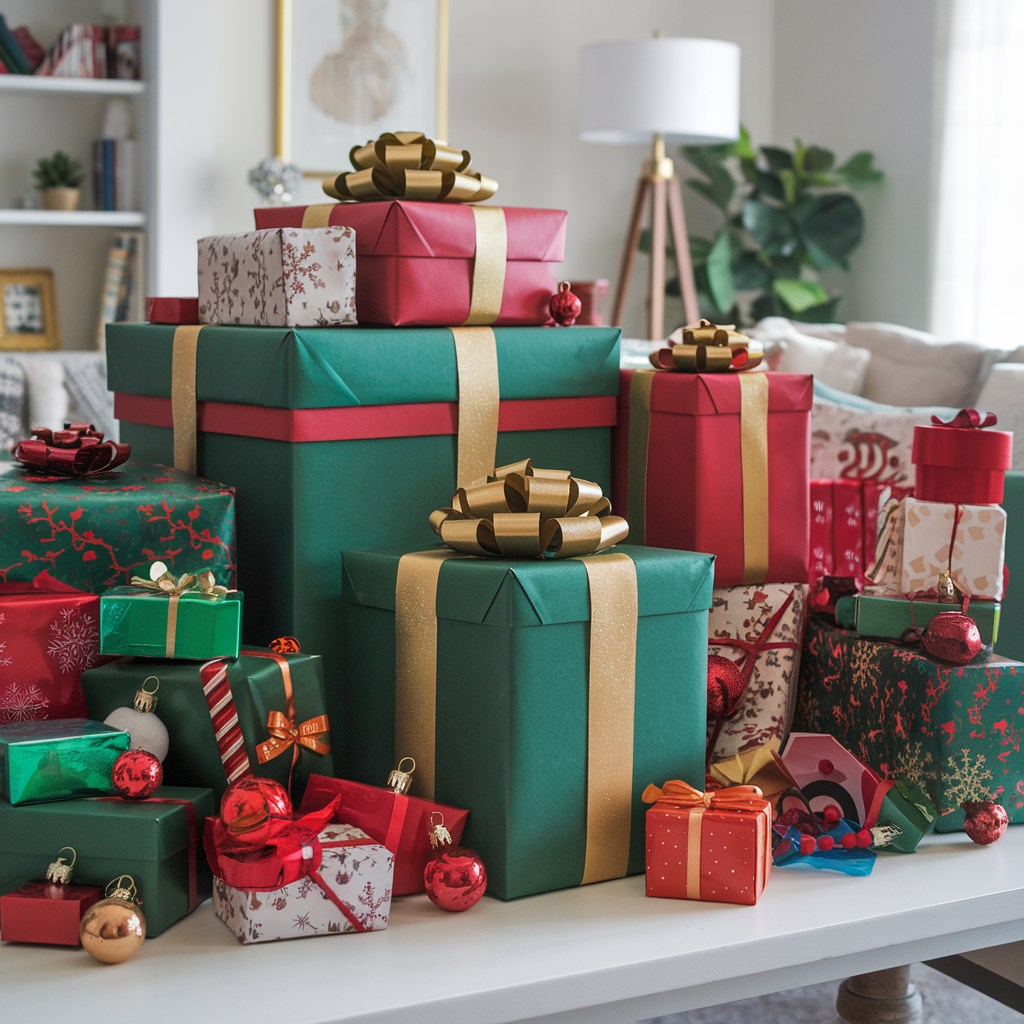 christmas festival with custom packaging