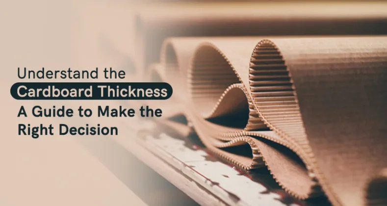 understand cardboard thickness