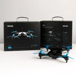drone packaging boxes in black color